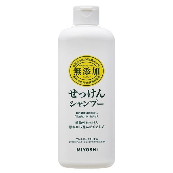 ミヨシ石鹸  無添加 せっけん シャンプー レギュラー 350ml