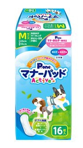 第一衛材 P.one マナーパッド Active Mサイズ 16枚