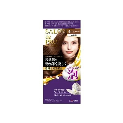 ダリヤ サロンドプロ 泡のヘアカラー エクストラリッチ 白髪用 4P