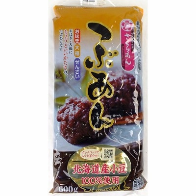 谷尾食糧工業　つぶあん(600g)