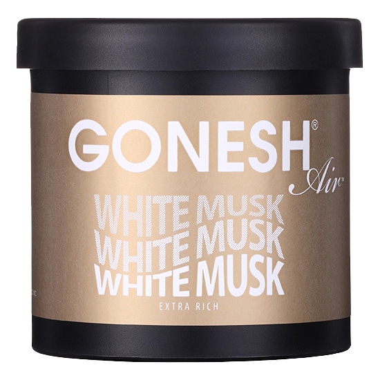 大香 GONESH ガーネッシュ ゲル エアフレッシュナ－ ホワイトムスク 78ml 芳香剤 車 フレグランス