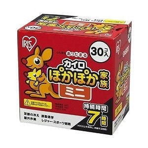 カイロ　アイリスオーヤマ ぽかぽか家族 ミニ 30P　ミニカイロ
