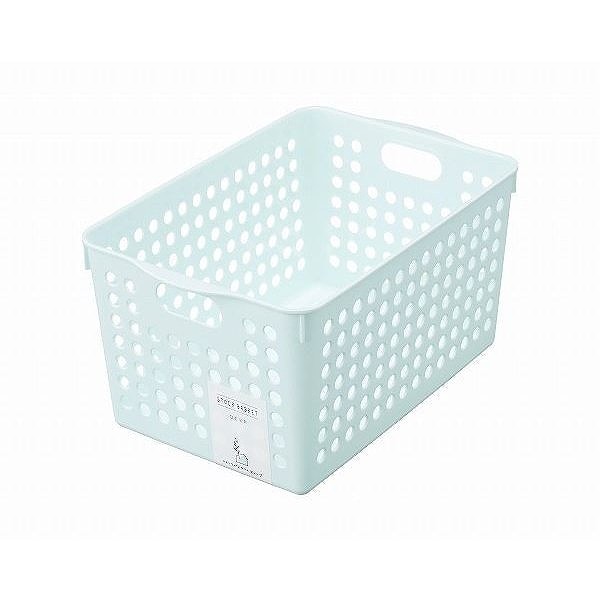 4577 ストックバスケット ディープ ライトブルー
