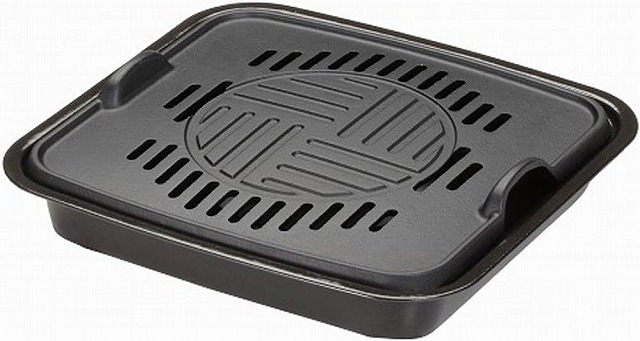 池永鉄工 こだわりグルメ　焼肉プレート　減煙 　鉄板　バーベキュー　焼き肉グリル　カセットコンロ専用