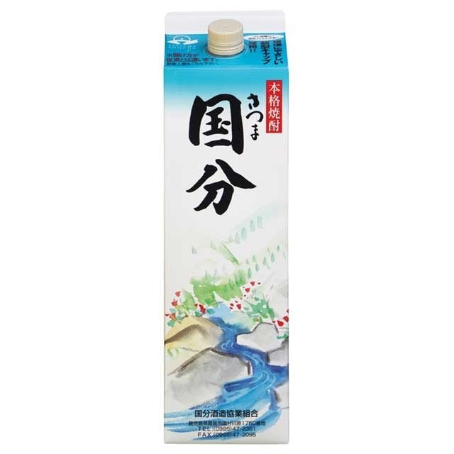 国分酒造 さつま国分 1800ml パック 芋焼酎 薩摩 鹿児島