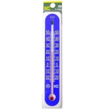 アイシー(IC) 室内用温度計 サーモ102 ブルー | 農業用品 | ニシムタ