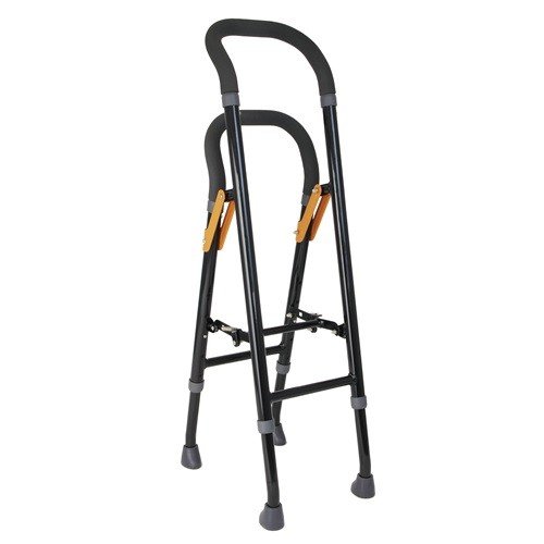 幸和製作所 TacaoF(テイコブ)  手すりな杖 CAM04-BK ブラック