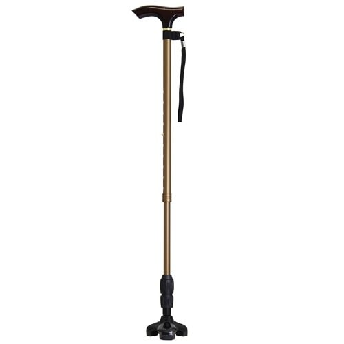 幸和製作所 TacaoF(テイコブ)トリプル先ゴムステッキ ブラウン CAE11-BR