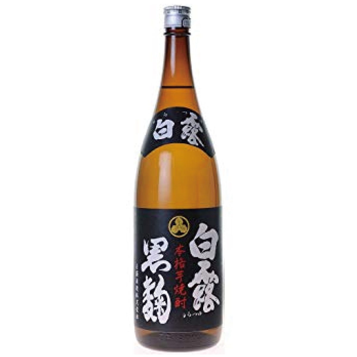 白露酒造 白露 黒麹 1800ml 芋焼酎 25度  鹿児島