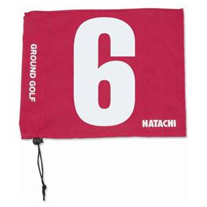 羽立工業  グラウンドゴルフ用旗 NO6   HAC-BH5001-62-6 