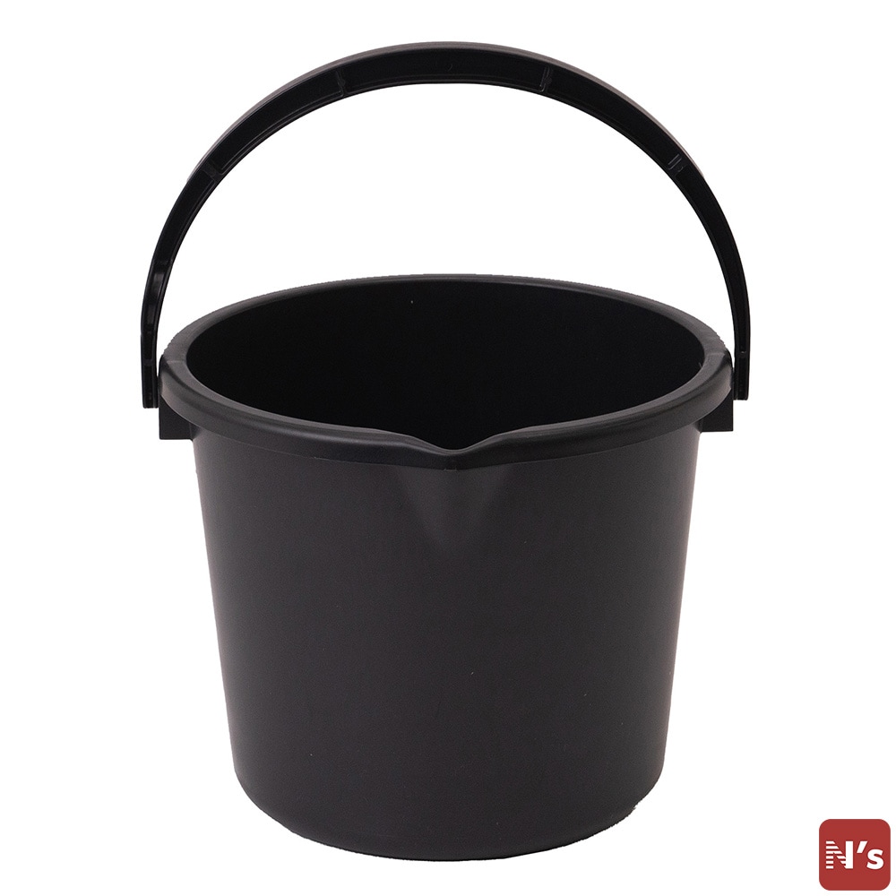 Ｎ’ｅｅｄｓ！　掃除　清掃　バケツ　シンプル　ベーシックバケツ　5Ｌ　ブラック 【N's】