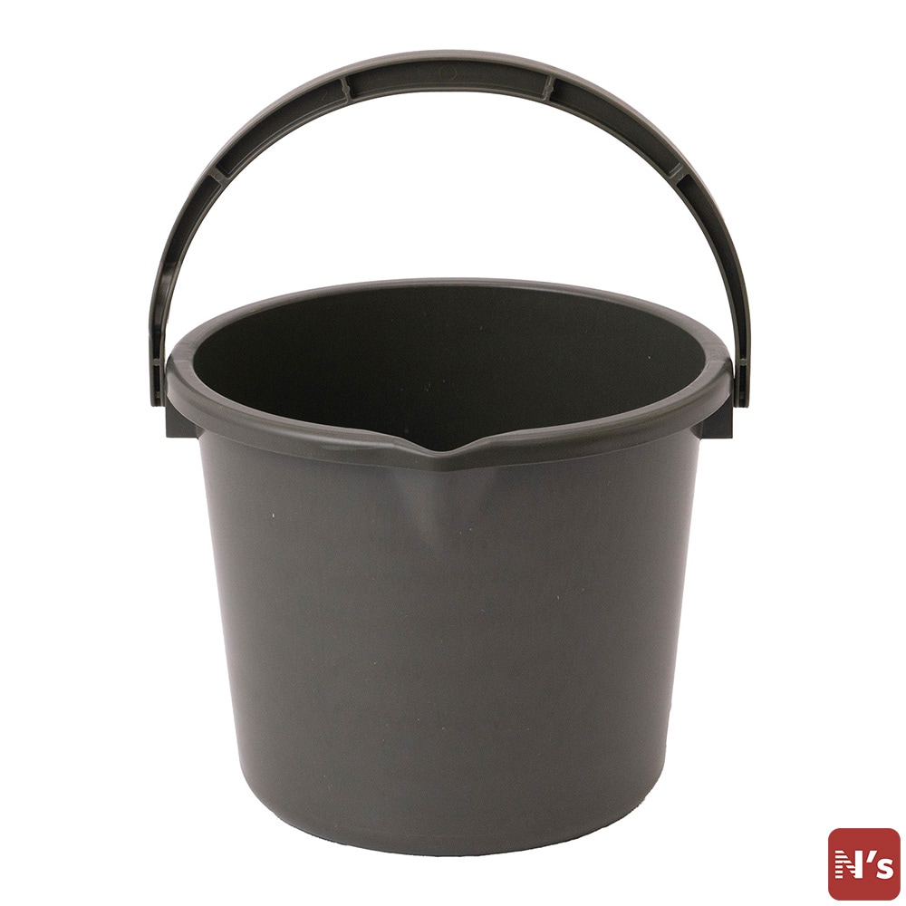 Ｎ’ｅｅｄｓ！　掃除　清掃　バケツ　シンプル　ベーシックバケツ　5Ｌ　カーキ 【N's】