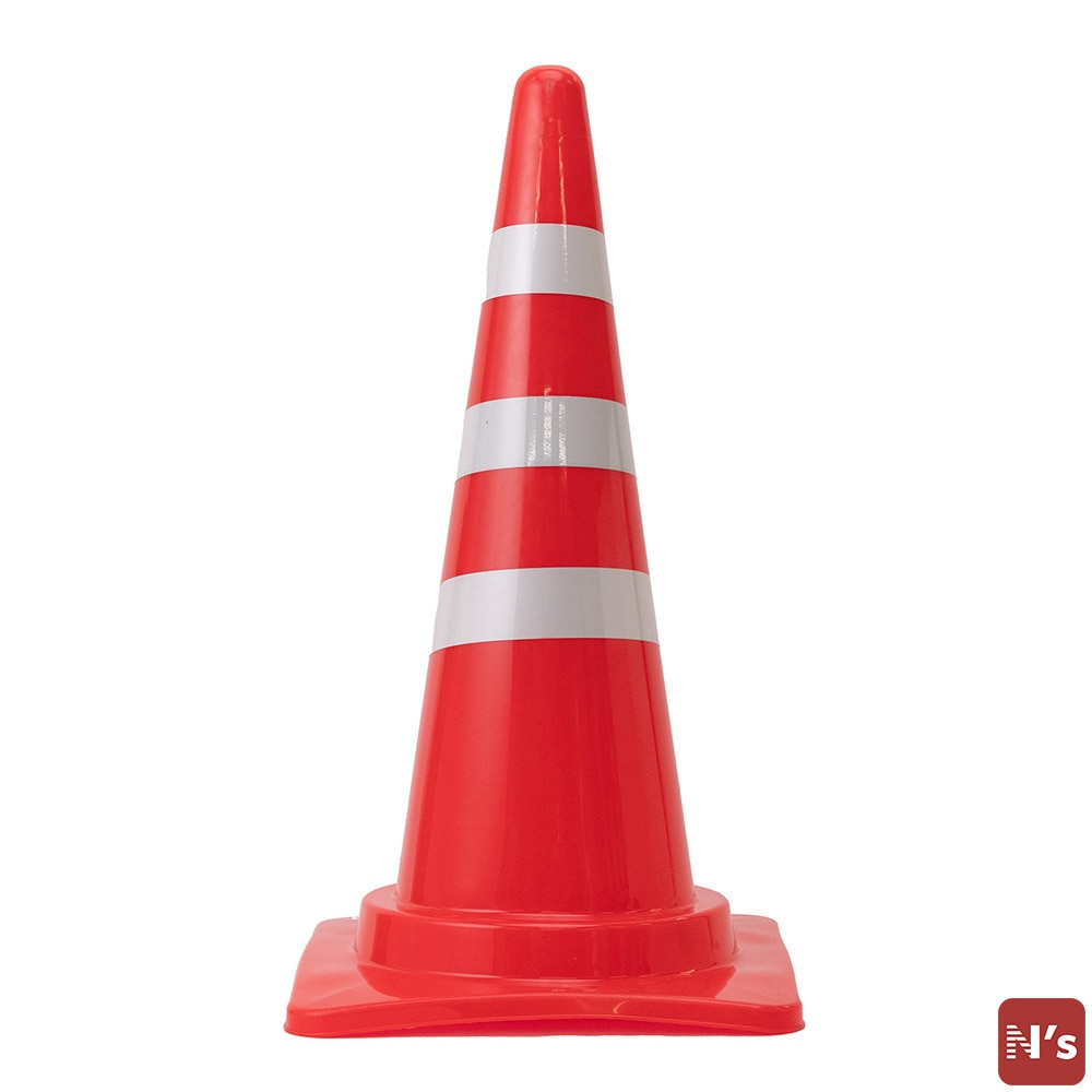 Ｎ’ｓ　スコッチコーン　赤白　700ｍｍ　三角コーン　ライン 【N's】