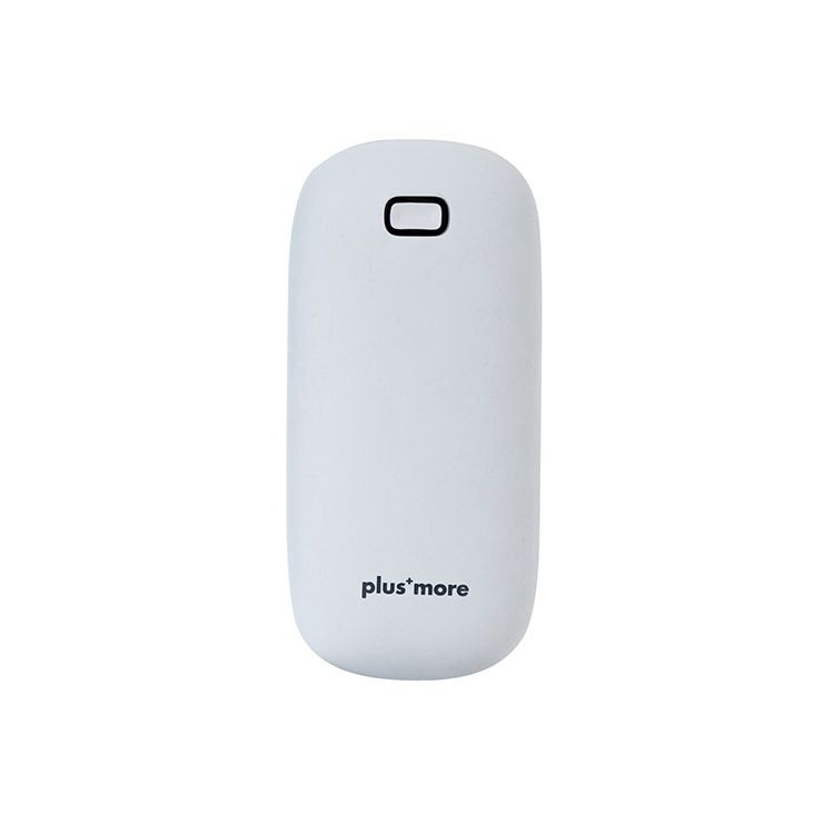 ライフオン　plusmore(プラスモア)　使い捨てないカイロ　ホワイト　PBAEA001-WH　USB充電式