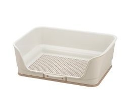 リッチェル　お掃除簡単ステップ壁付きトイレ　レギュラー　アイボリー