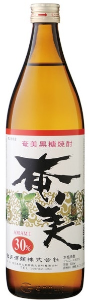 奄美酒類　奄美　30度　900ml　黒糖焼酎　鹿児島