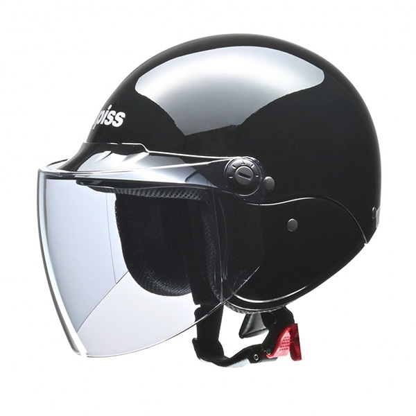 リード工業 LEAD バイク ヘルメット セミジェット apiss AP-603 ブラック