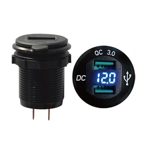 アルミＵＳＢ充電ソケットＫＳ259