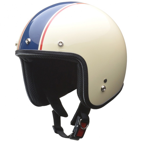 リード工業 LEAD バイク ヘルメット ジェット GRENVER アイボリー×ネイビー