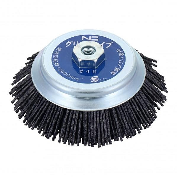 【アウトレット】 数量限定　三共コーポレーション 建工快速 スーパーカップブラシ 125mm エヌグリット線 #46 50×125×125 KSC-46
