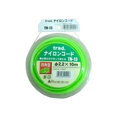 三共コーポレーション　ナイロンコード 四角型 2.2×10m TN-13