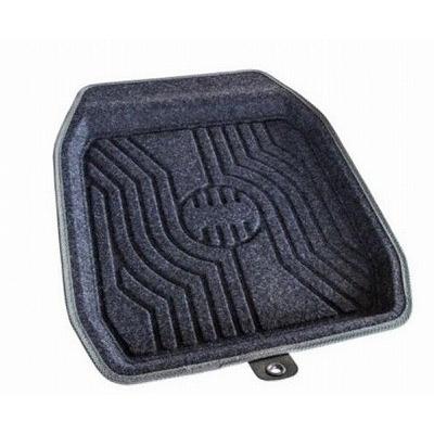 未来科学 パンチソリッドマット フロント BK ブラック フック穴付き PC-87403 