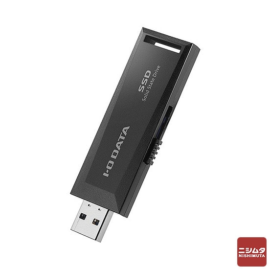 IO DATA スティックSSD SSPM-US1K SSD メディア ストレージ
