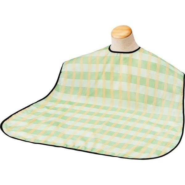 竹虎  ソフラピレン エプロンボーダーチェック グリーン