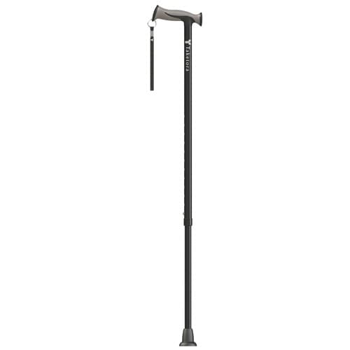 竹虎（Taketora）　バンブーステッキ ワイド　ブラック　介護用品　杖　つえ