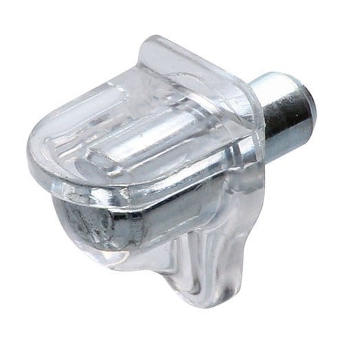 在庫処分　アイワ金属  棚ダボ  平クリア AP－1456C