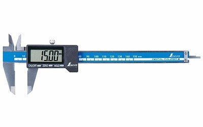 デジタルノギス 大文字2 150mm　シンワ測定 