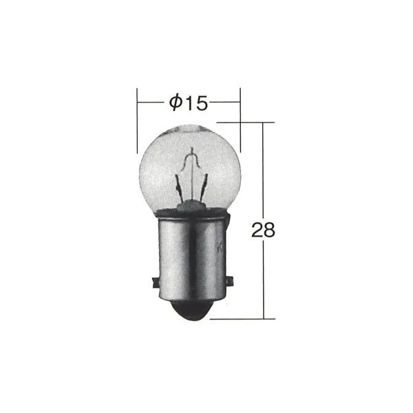 小糸製作所(KOITO)  ミニチュア球12V 8W   1個入り  K1264 