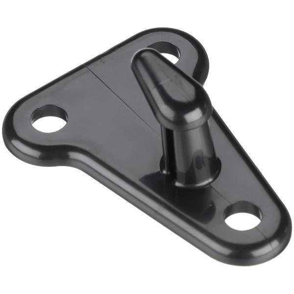 ボンフォーム　マットフック　丸穴用ネジ式BK