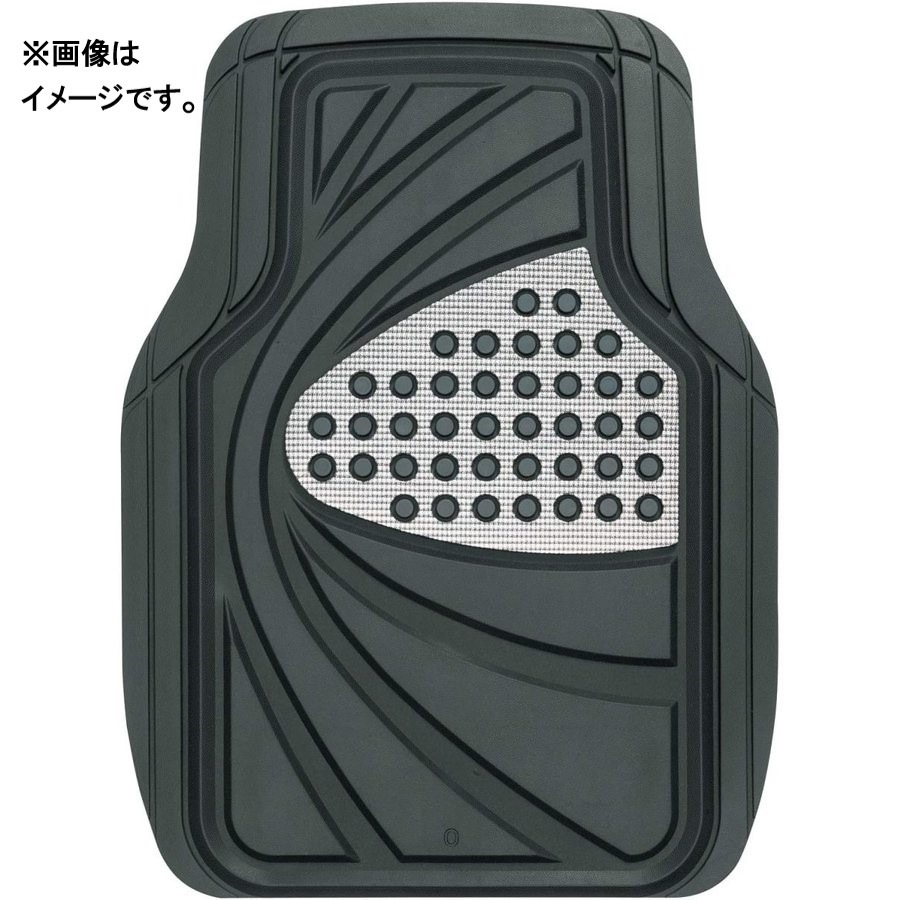 カー用品　車用品　 車内マット　 前席　汚れ防止　　BONFORM　 ボンフォーム　デザインラバーマット　フロントＢＫ