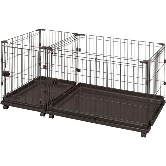 アイリスオーヤマ IRIS OHYAMA コンビネーションサークル トイレトレーニングセット P-CS-1400V ウォールナット