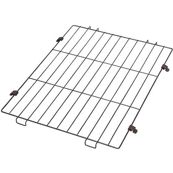 アイリスオーヤマ コンビネーションサークル用屋根 44×61 ウォールナット