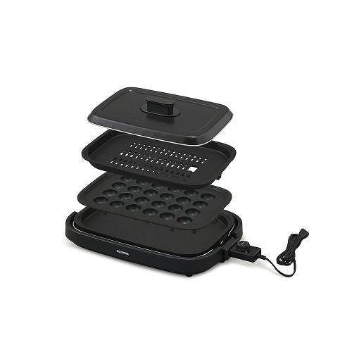 アイリスオーヤマ 網焼き風ホットプレート IHA-A30-B