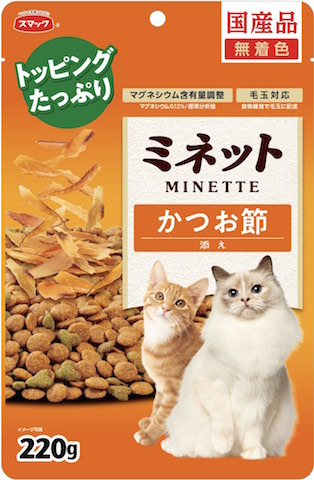 スマック　ミネット かつお節添え　220g