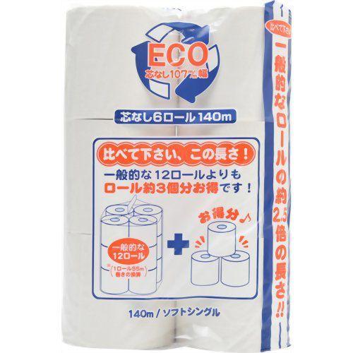 芯なしエコロール6Ｒ　140ｍ