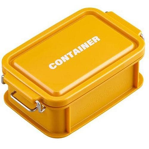 OSK コンテナ ランチボックス 1段 450ml イエロー 日本製 | 弁当箱