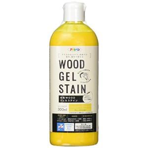 アサヒペン　水性ＷＯＯＤジェルステイン 300ＭＬ グレープイエロー