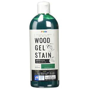 アサヒペン　水性ＷＯＯＤジェルステイン 300ＭＬ カシミヤグリーン
