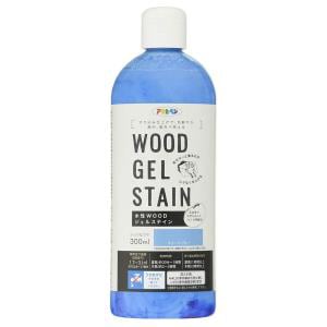 アサヒペン　水性ＷＯＯＤジェルステイン 300ＭＬ チョークブルー