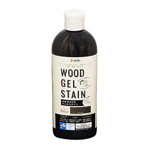 アサヒペン　水性ＷＯＯＤジェルステイン 300ＭＬブラック