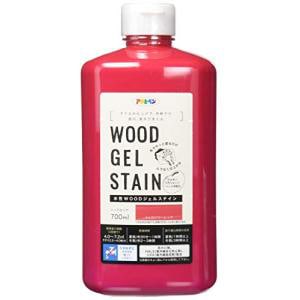 アサヒペン　水性ＷＯＯＤジェルステイン 700ＭＬ ストロベリーレッド