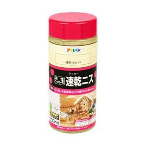 アサヒペン　速乾ニス300ＭＬ透明（クリヤ）