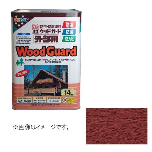 アサヒペン 油性ウッドガード 外部用 14L (ペンキ・ラッカー) 価格比較