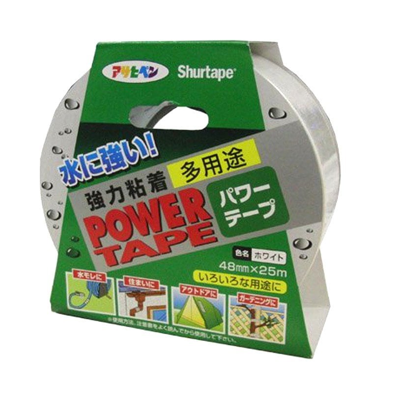 アサヒペン  パワーテープ  ホワイト