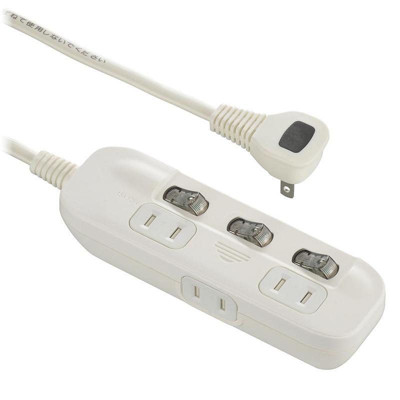 ACタップ 家電,家電,電池・電材,タップ | ニシムタ ネットショップ