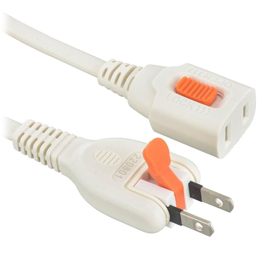 オーム電機 OHM 延長コード 屋内用 電源タップ 1個口 1m HS-T11LLX3-W